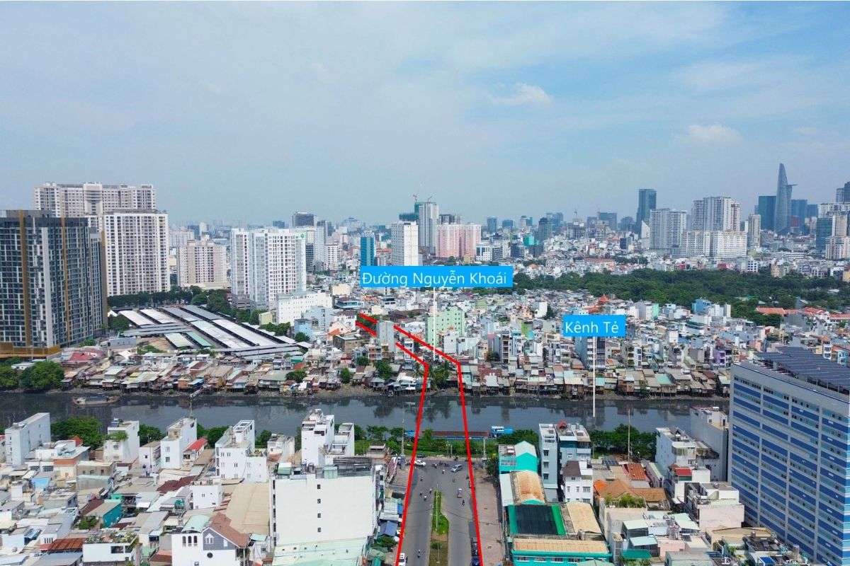 Panorama of Nguyen Khoai Street to be built