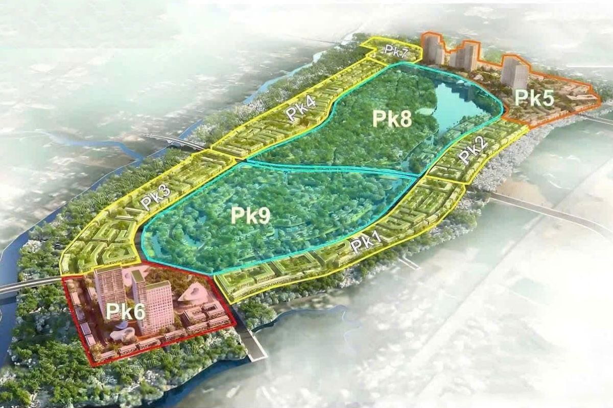 Master plan of Eco Retreat Long An project