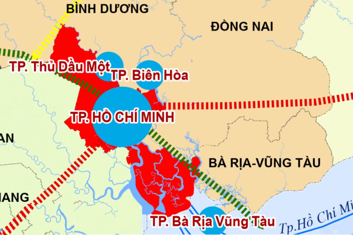 Merging Binh Duong, Ba Ria - Vung Tau and Ho Chi Minh City