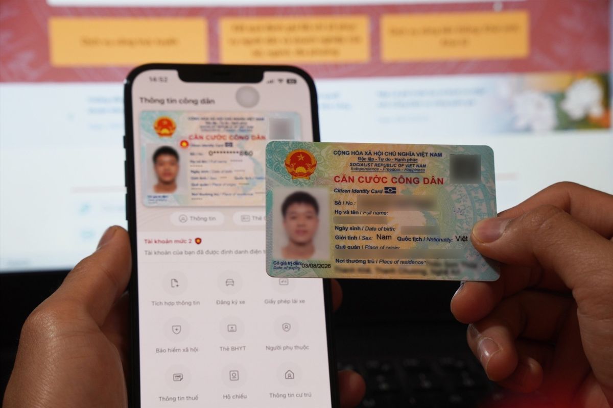 Legal identification documents for Vietnamese citizens