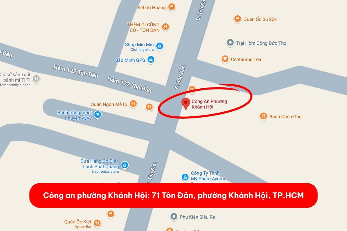 Khanh Hoi Ward Police