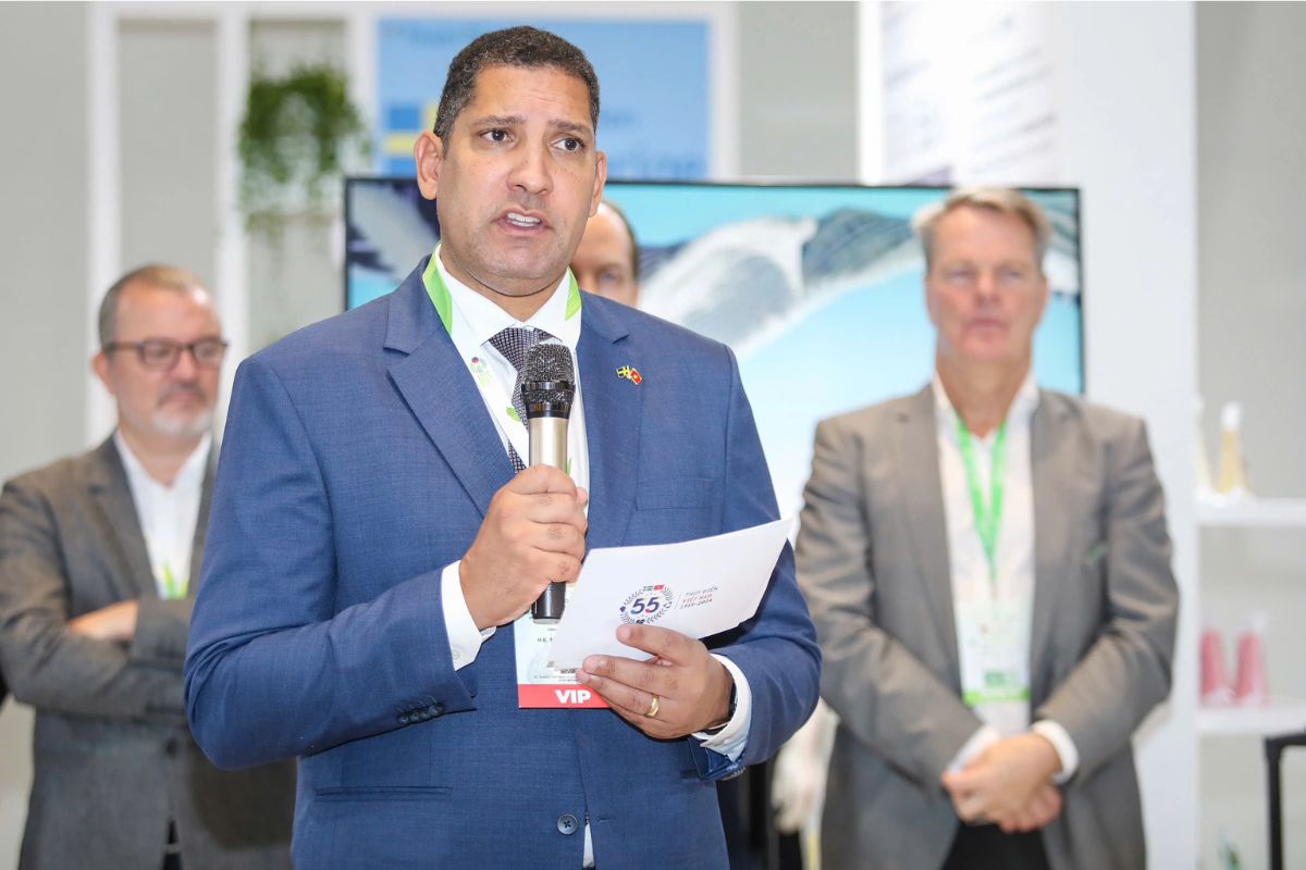 Swedish Ambassador Johan Ndisi