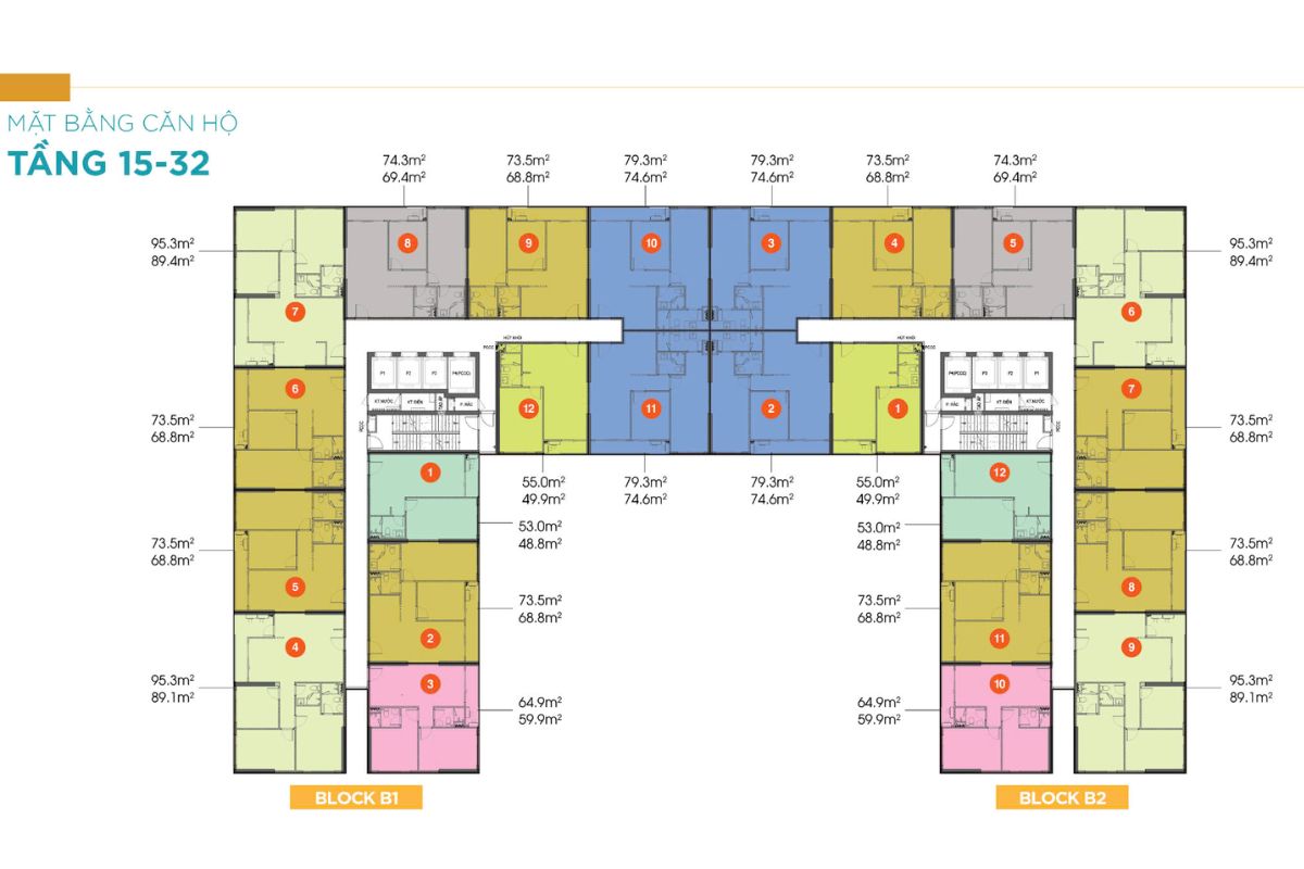 Apartment floor plan 15-32