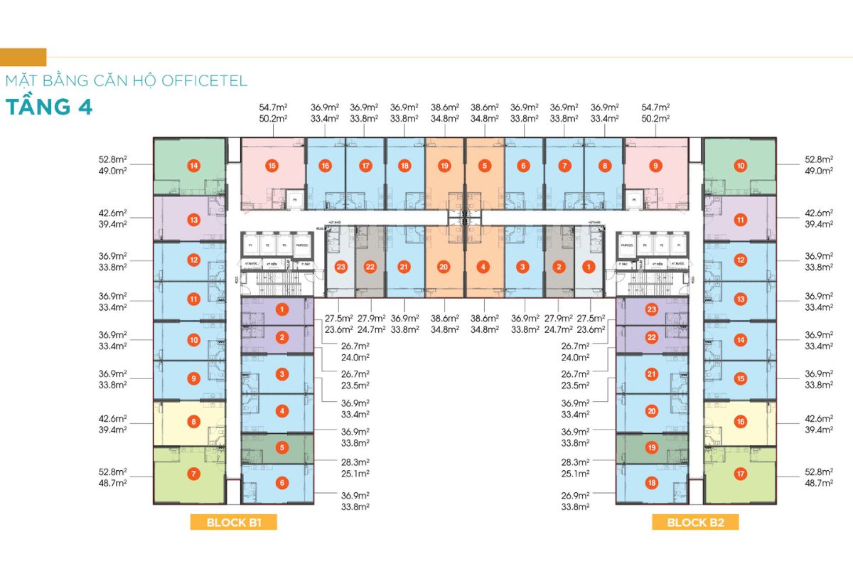 4th floor apartment plan