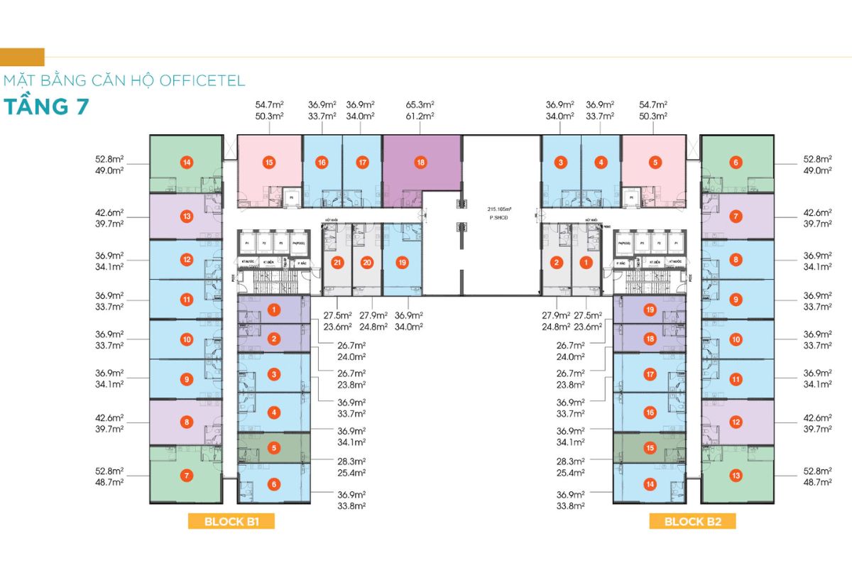 7th floor apartment plan