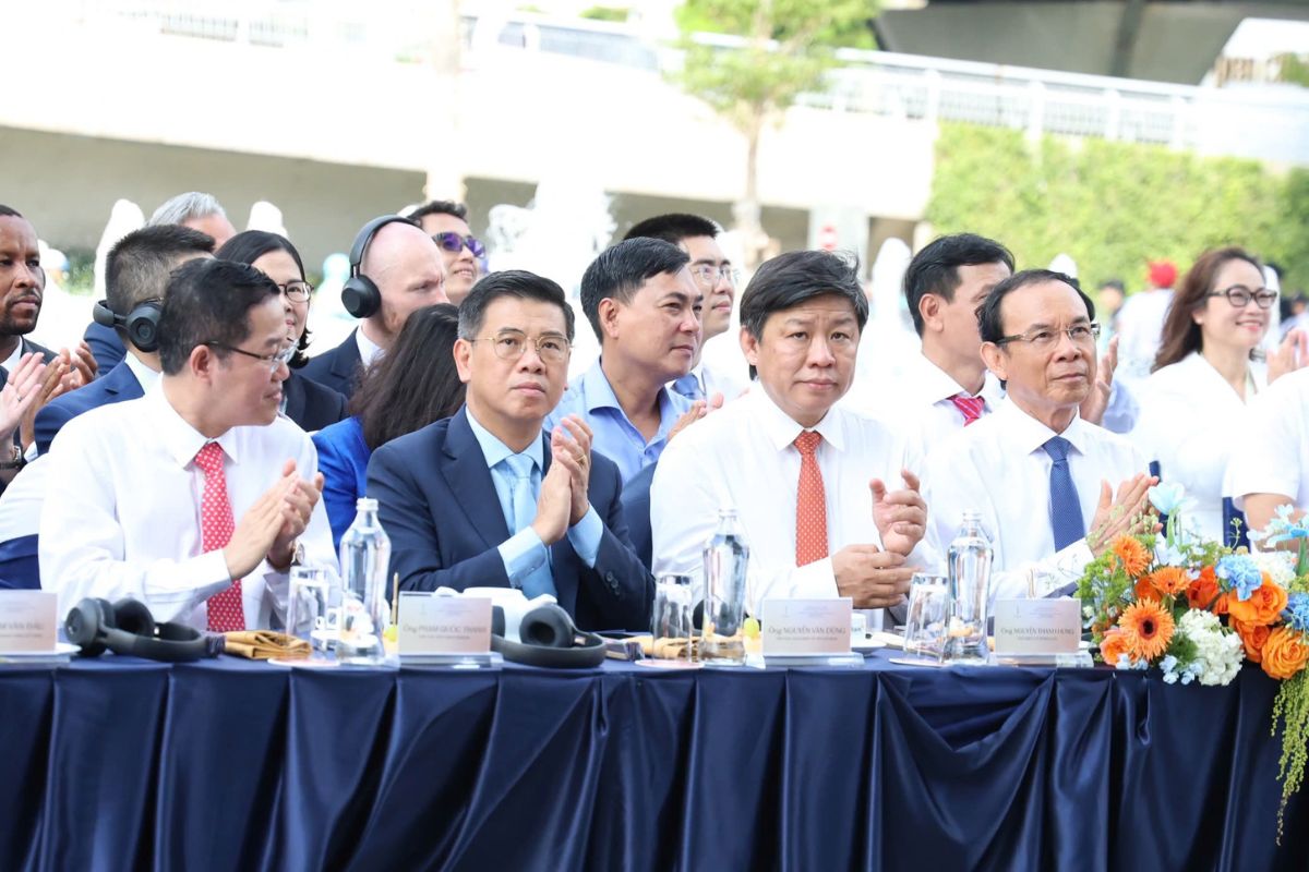 Many senior leaders attended the event