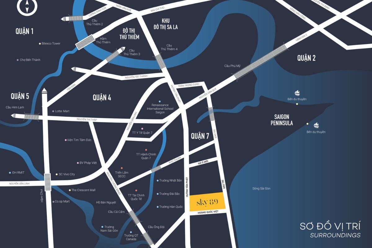 Sky 89 apartment location