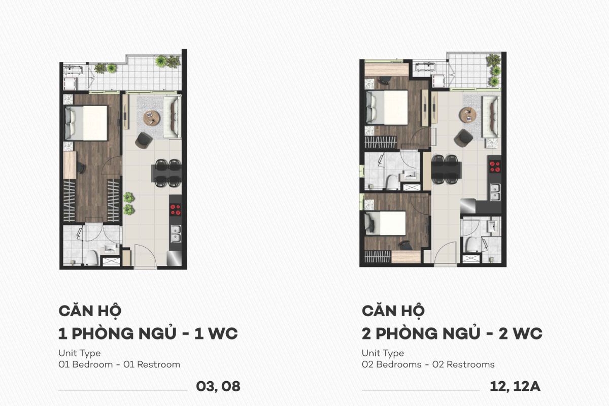 Apartment floor plan design