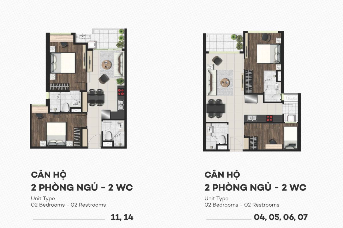 Apartment floor plan design