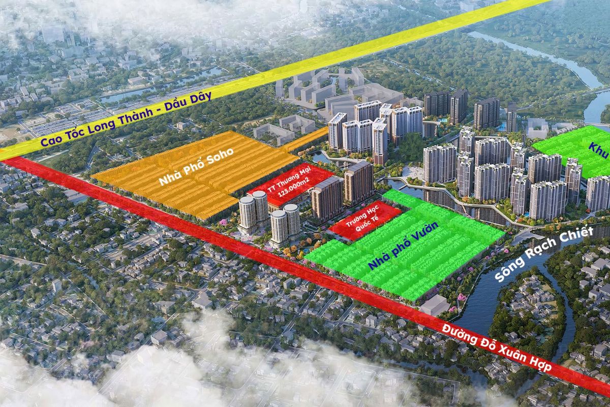 Golden location of Soho subdivision