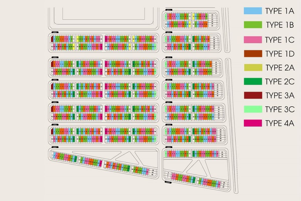Overall layout plan