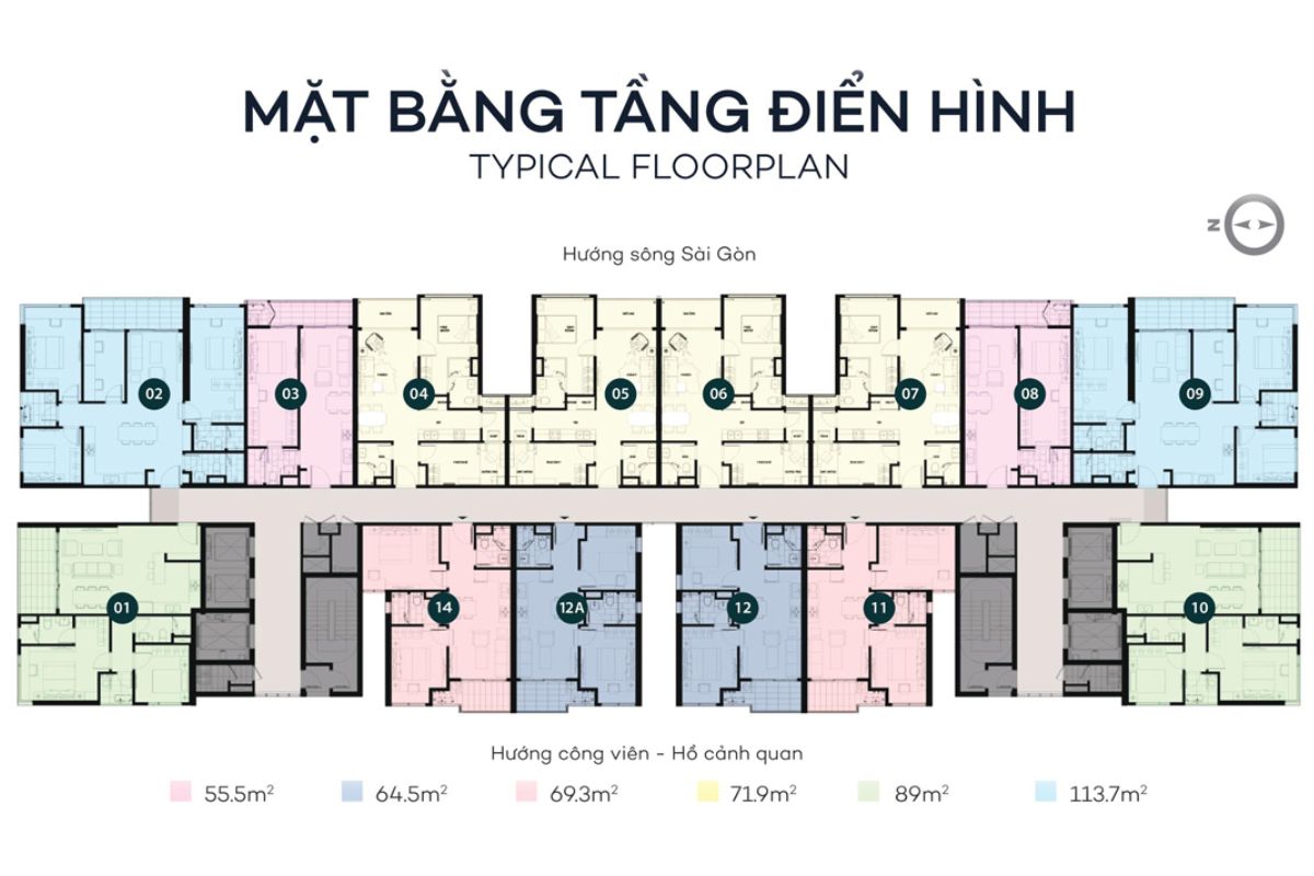 Typical floor plan